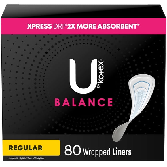 Panty Liners U de Kotex Balance Daily Light 100 unidades