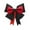 Red-2, variant on OAVQHLG3B Christmas Valentine's Day Tree Topper Bows, DIY Large Bows for Front Door Flower Wreath, Solid Bows for Holiday Ornament (Pink, 19.6" * 23.6")