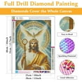 thumbnail image 2 of Diamond Art Kits for Adults Cowboy Boot, DIY 5D Diamond Painting Kit for Beginners Sunflower, Home Wall Decor 12X16 Inch, 2 of 7
