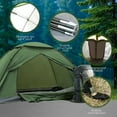thumbnail image 4 of 1/2/4 Person Camping Tent - Lightweight Backpacking Tent, Waterproof Windproof Easy Setup Hiking Tent, Suitable for Outdoor, Family, Camping, Hunting, Mountaineering Travel, 4 of 6
