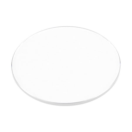 Uxcell Watch Glass Sapphire Crystal Lens Round Flat 37.5mm Dia. 1.5mm Thickness Clear