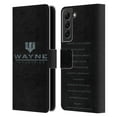thumbnail image 1 of Head Case Designs Officially Licensed Batman DC Comics Duality Wayne Industries Logo Leather Book Wallet Case Cover Compatible with Samsung Galaxy S22+ 5G, 1 of 6