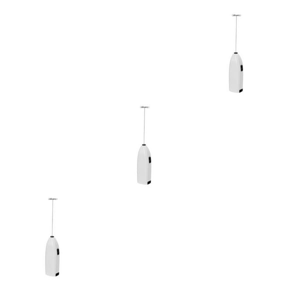 Agitador eléctrico Matsuzay Batidor Mezclador de espuma de leche para el hogar Batidor de huevos automático portátil 1 Pc Blanco