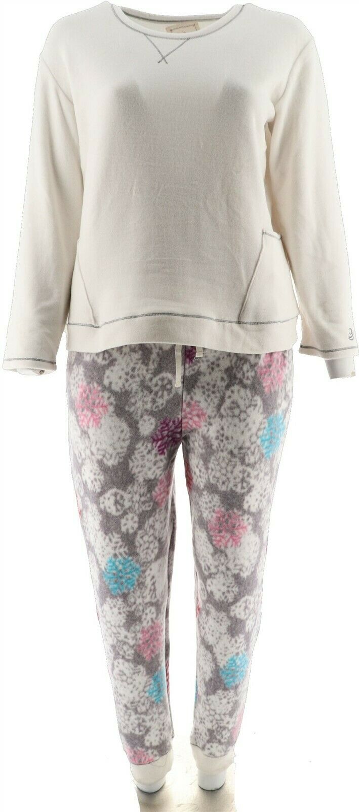 ClimateRight by Cuddl Duds Cuddl Duds Stretch Fleece Novelty Pajama