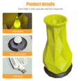 thumbnail image 2 of Flower Arrangement Vase Night Light 3 Colors Dimmable Lighting Ornament Crafts, 2 of 6