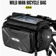 thumbnail image 2 of Bolsa de bicicleta JShteea Bolsa de cuadro de tubo delantero impermeable para hombre salvaje carcasa dura EVA, 2 of 9