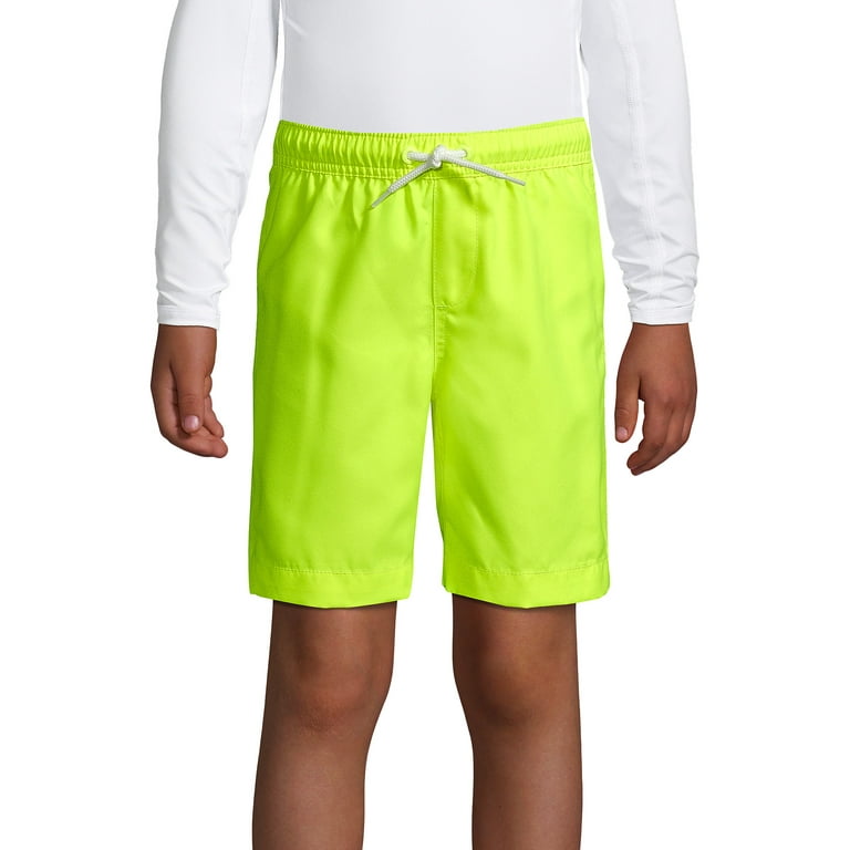 Boys slim sales swim trunks