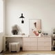 thumbnail image 2 of Fashion Bedroom Dressing Table Container European Mirror Chair Dressing Table Drawer Multifunctional Coiffeuse Furniture Makeup My Lux Decor Round, 2 of 21