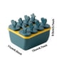 thumbnail image 2 of Advancent Molde de helado de forma cuadrada de 6/8 celdas, máquina para hacer postres y frutas hecha a mano, bandeja reutilizable para cubitos de hielo, Cocina y Comedor azul oscuro Advancent HA006688-01, 2 of 6