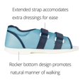 thumbnail image 6 of Ossur Post-Op Foot Brace Recovery Shoe, Breathable Blue Mesh, Female Large, Fits Women's Size 9 and Up, 1 Ct, 6 of 8