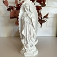 thumbnail image 5 of GQDIN 7.4 inch Handcrafted Our Lady of Guadalupe Statue,Catholic Resin Religious Figurine,Virgin Mary Statue of Mexico,Mother of Jesus Figurine for Home,Shelf, Garden Devotional Display, 5 of 9