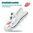 thumbnail image 2 of Unisex Garden Clogs Summer Breathable Beach Sandals Comfortable Slip On Garden Shoes for Women and Men, 2 of 7