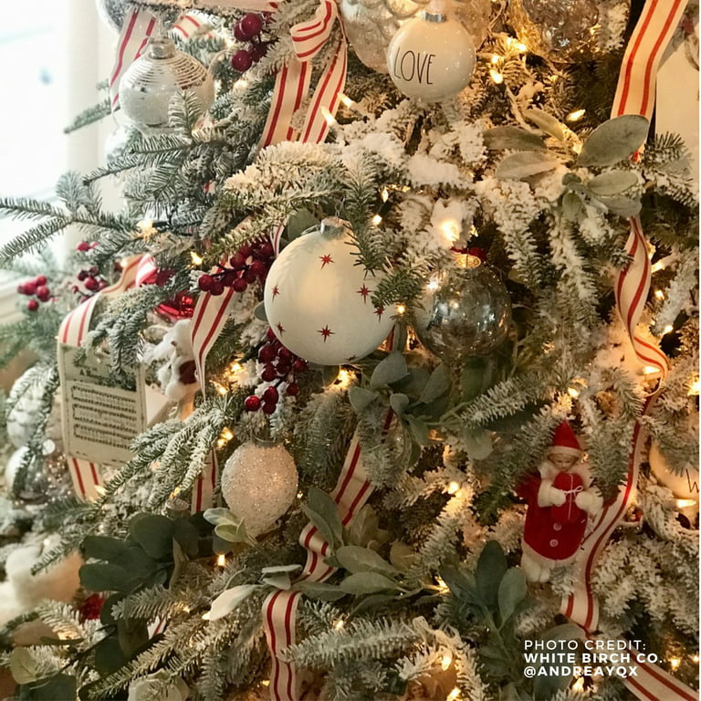 Christmas Decorations, 4 lbs Snow Flocking Powder, Self-Adhesive Snow Flock  for Christmas Tree, Fake White Snow Bond Flock for Winter Holiday