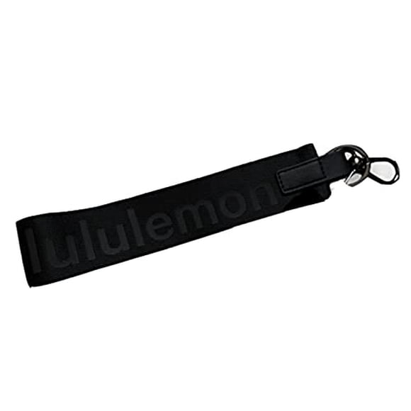 Lululemon Never Lost Key Chain 9 Black Super Dark