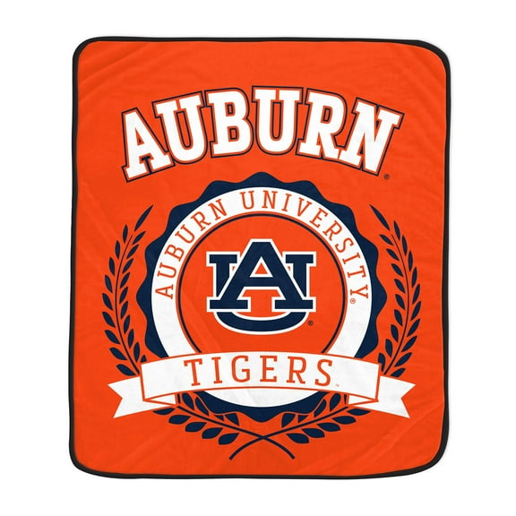 Pegasus Auburn Tigers 50" x 60" University Crest Ultra Soft Blanket