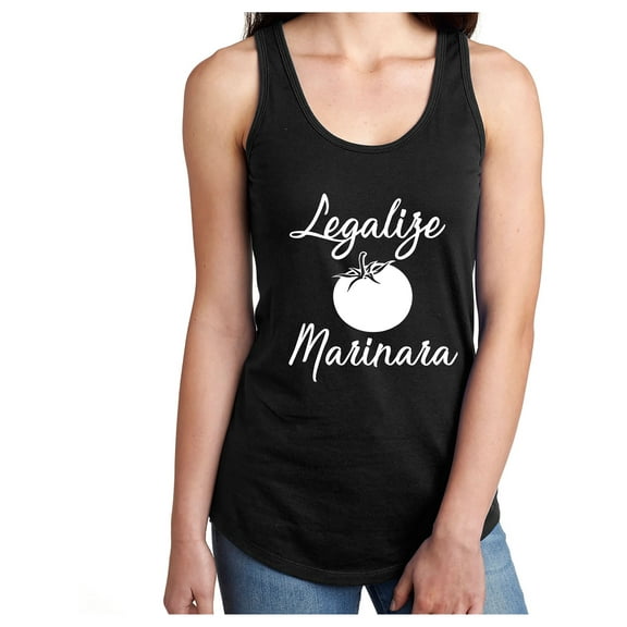 Legalize Marinara Racerback Tank