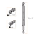 thumbnail image 2 of Uxcell 10pcs Ball End Hex Screwdriver Bit 8mm (H8.0) Size 1/4" Hex Shank 4" Industrial Grade Magnetic Ball Head Bits, 2 of 6