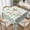 Green Leaf, variant on Verolix Checkered Tablecloth 60 x 60 Inch Square, Colorful Plaid Table Cover, Waterproof Washable Wrinkle Resistant Polyester Fabric for Kitchen Dining Indoor Outdoor Use