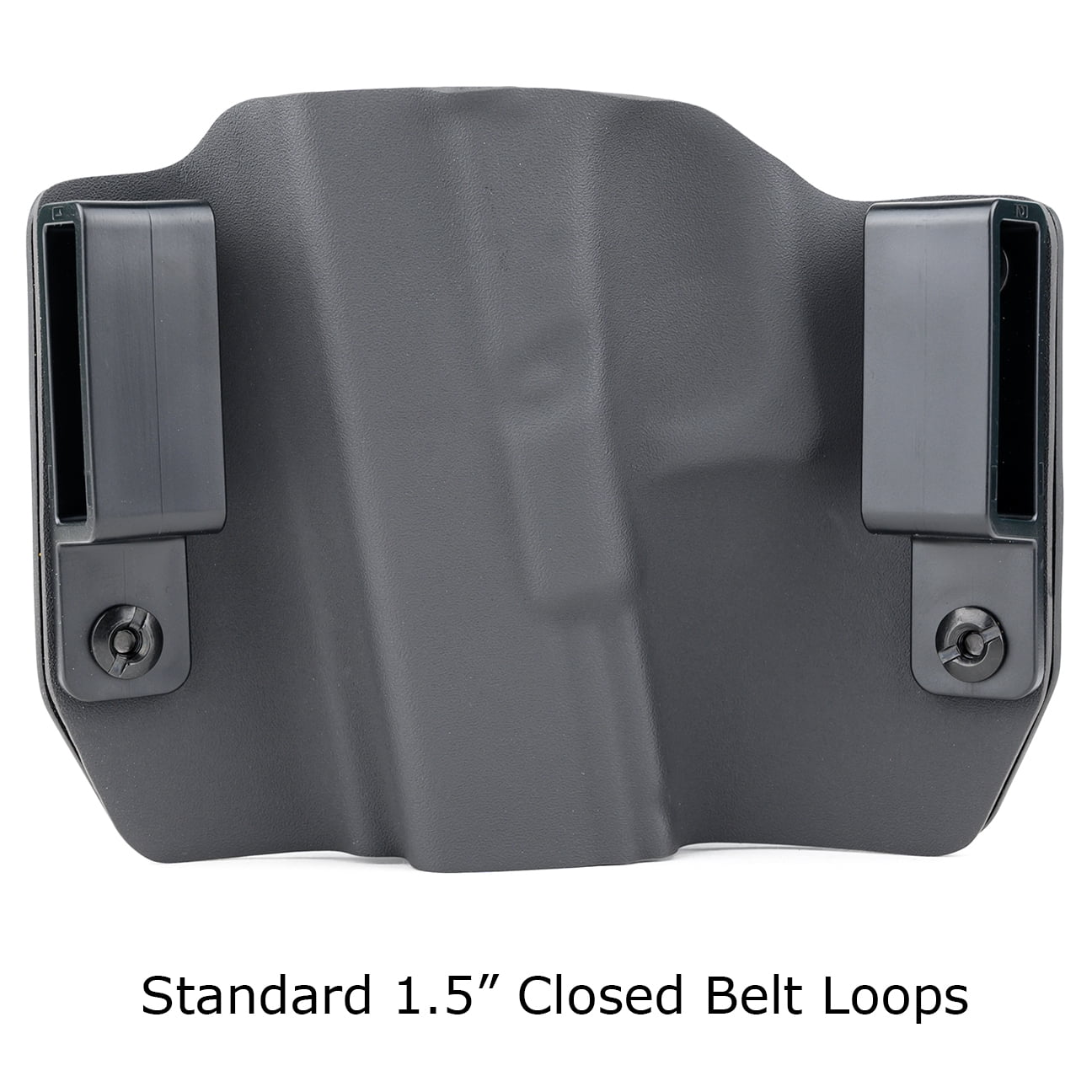 Black Carbon Fiber OWB Holster (Right-Hand, Fits Glock 17 Gen 4)