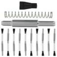 thumbnail image 2 of Miangastore 25pcs Stainless Steel Window Screen Plunger Latch With Cap Easy Installation Spring Loaded Latch Pin Accessory For Your Windows, 2 of 8