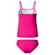 thumbnail image 5 of MKLEKYY Trajes De Baño Completo Mujer Women High Waisted Bikini Sexy Push Up Two Piece Swimsuits Vintage Swimsuit Two Piece Retro Ruched Low Waist Solid Bikini Set, 5 of 6