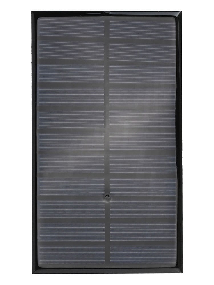 Chargeur Solaire Portable étanche 2,5W 5V – Pour Batterie 3,7-5V, Couleur Blanche