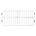 thumbnail image 2 of Carlson Pet Products Mini Tuffy Metal Pet Gate, 38" W x 18" H, Includes Small Pet Door, White, 2 of 11