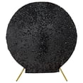 thumbnail image 2 of BalsaCircle 7.5 feet Big Payette Sequin Round Backdrop Stand Cover Wedding Party Events Home Decorations, 2 of 8