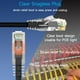 thumbnail image 4 of Cable de conexión Ethernet Lysymixs Cat6 de 0,5 m, paquete de 10 unidades, 10 G, negro, 4 of 6