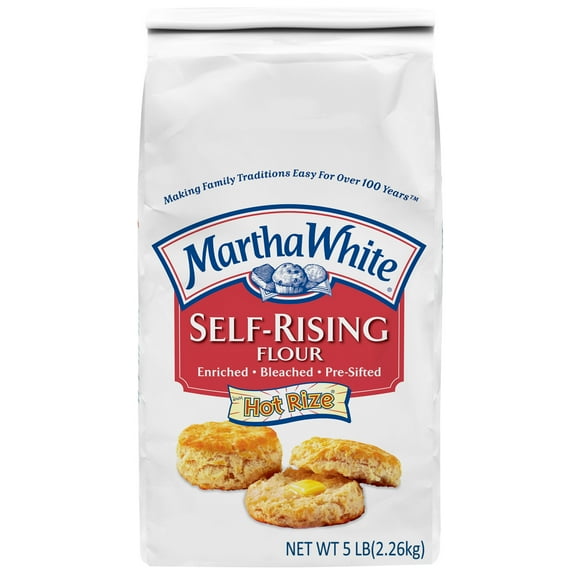 Martha White Self Rising Flour with Hot Rize, 5 lb Bag