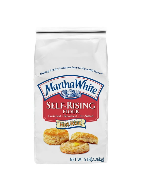 Martha White Self Rising Flour with Hot Rize, 5 lb Bag