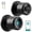 Black, variant on YFK Fingerprint Door Lock for Bedrooms — Fingerprint Door Handle with Lock, Smart Lock, App Control, Backup Keys — Suitable for Bedrooms, Offices, and Apartments