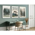 thumbnail image 4 of Mountain Forest Wall Art Decor Watercolor Landscape Canvas Pictures Natural Abstract Wall Art Painting Tree Forest Poster Prints Modern Artwork for Living Room Bedroom Unframed (only canvas), 4 of 6