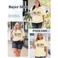 thumbnail image 7 of XCHQRTI Nope Not Today Womens Graphic Shirt Inspirational Plus Size Tees Short Sleeve Summer Casual Tops, 7 of 7