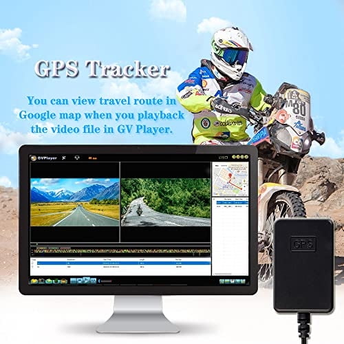 GPS para VSYSTO Motocicleta Dash Cam - B6