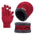 thumbnail image 1 of 3en1 Gorro Bufanda Guantes Tejidos Unisex Invierno Para Frío, 1 of 7