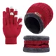 thumbnail image 1 of 3en1 Gorro Bufanda Guantes Tejidos Unisex Invierno Para Frío, 1 of 7