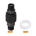 thumbnail image 6 of Hydraulic Quick Connect Coupler Set M16X1.5Mm Male Pipe Fitting Black, 6 of 9