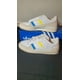 thumbnail image 5 of Adi - das Originals Forum Low Sneakers ID7962 White Blue Yellow Men's Size 11, 5 of 6