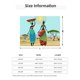 thumbnail image 5 of Fotbe African Women Manta de Franela con Estampado, Manta Ultrasuave para Cama, Sofá, Auto, Hipoalergénica y Antibolitas-40"x30", 5 of 6