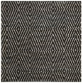thumbnail image 2 of SAFAVIEH Bohemian Caymen Geometric Area Rug, Black/Ivory, 6' x 6' Square, 2 of 8