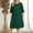 Dresses-110Green, variant on Plus Size Dresses for Women Lace Chiffon Midi Dress Round Neck Layered Wedding Guest Cocktail Party Church Dress Elegant Evening Wear Navy XL