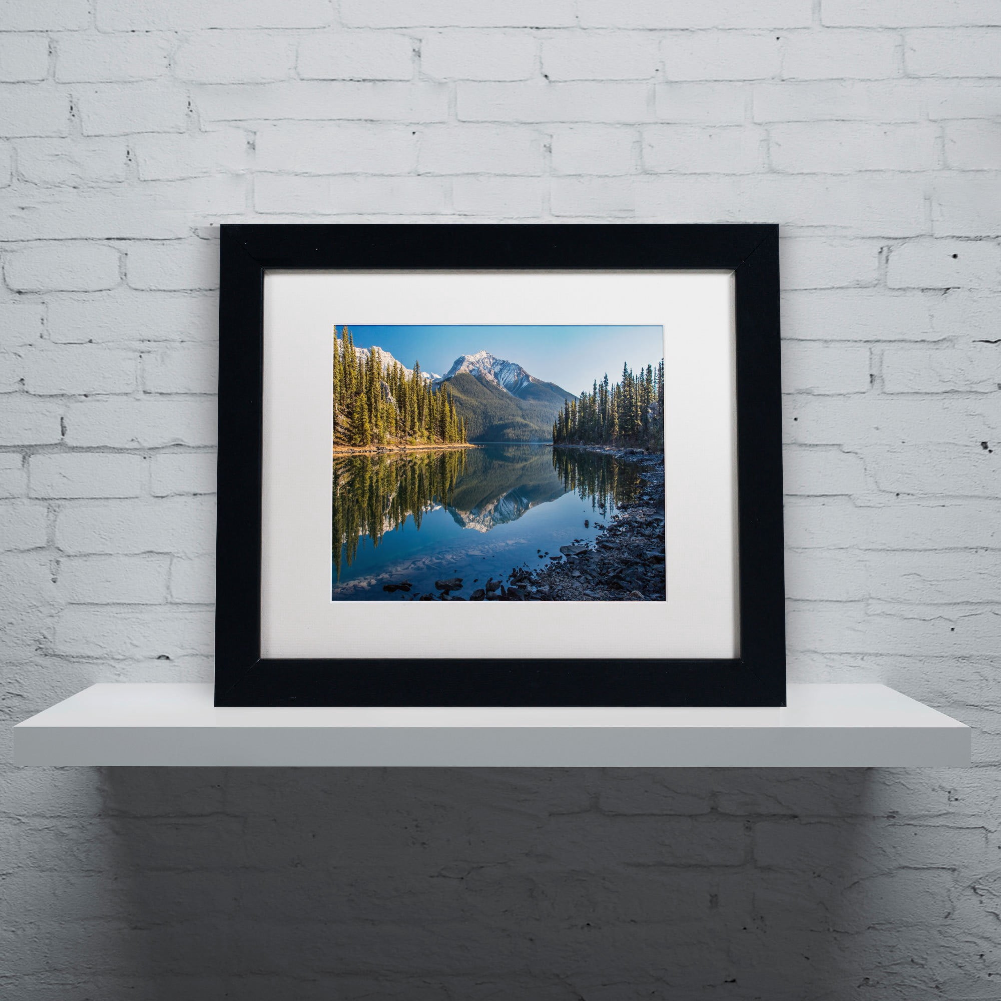 Trademark Fine Art "Jasper Morning" Canvas Art by Pierre Leclerc, White Matte/Black Frame