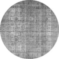 thumbnail image 1 of Ahgly Company Indoor Round Persian Gray Traditional Area Rugs, 6' Round, 1 of 1