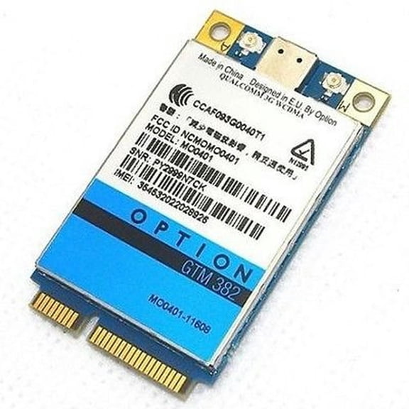 FOR Card for UNLOCKED Option GTM382 GTM 382 PCI-E 7.2Mbps Modem 3G MoMO0401 HSUPA HSDPA