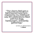 thumbnail image 3 of Sheila Bridges Philadelphia Collection Liberty Bell Melamine 14.25" Serving Platter, 3 of 8