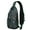 Dark-green-38, variant on Bright Colorful Butterfly and Bee Crossbody Bag – Reversible Strap, Secure Zippers – Vintage Autumn Leaves Blossom Print