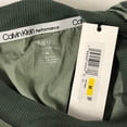 thumbnail image 2 of Calvin Klein Womens Performance Cropped Animal-Print T-Shirt,Sagebrush,Medium, 2 of 6
