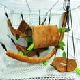thumbnail image 7 of CYFW Hammock Guinea Pig Hideout Guinea Pig Bed Guinea Pig Tunnel Ferret Toys, 7 of 7