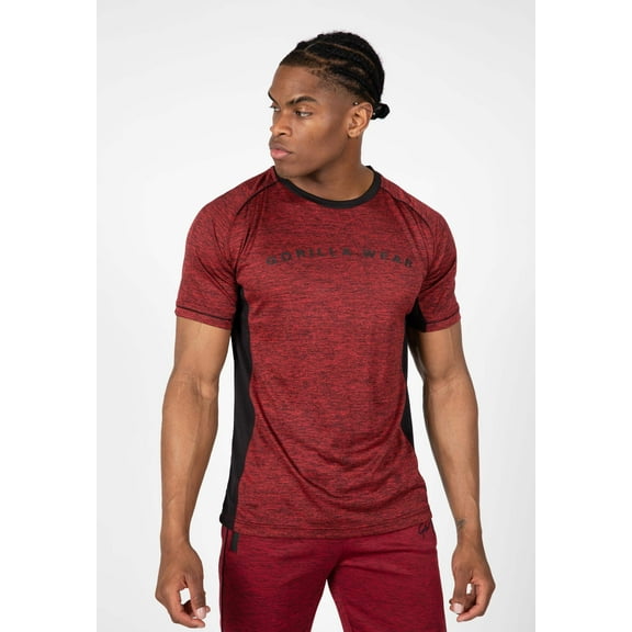 Fremont T-Shirt - Burgundy/Black
